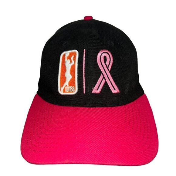 New Era 9Twenty Las Vegas Aces WNBA Breast Cancer Awareness Adjustable Hat Black - Picture 1 of 9